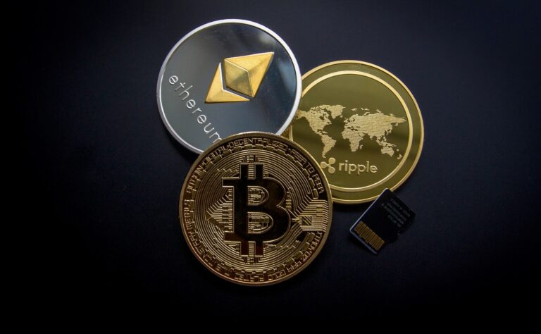 Digital currencies on the table